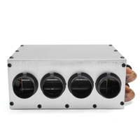 Réchauffeur dair de voiture de commutateur de dégivreur universel de dégivreur dUnderdash de 12V 80W