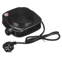 Réchauffeur électrique 5 vitesses 500W Cuisson Plaque Chauffante Cuisinière Camping