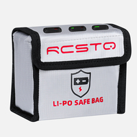 RCSTQ Batterie sac anti-déflagrant sac de rangement de sécurité ignifuge pour DJI FPV Avata/Mini 3 Pro