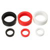 Realacc Cercle danneau de protection en caoutchouc pour antenne de pagode FPV noir / rouge / blanc