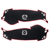 Red Edge Antidérapant Dashmat Dashboard Pad Sun Cover Pour Nissan Altima 2013-2018