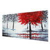 Red Forest Canvas Modern Home Wall Decor Art Paintings Picture Print sans cadre