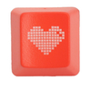 Red Heart R4 Esc ABS Keycaps rétro-éclairés translucides pour clavier de jeu mécanique