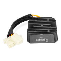 Redresseur de régulateur de voltage de motocyclette sh532-12 pour honda cn250 cb450n xbr500s xbr500pc15