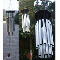 Redwood 27 carillons éoliens en métal carillons éoliens antirouille multi-tubes en métal