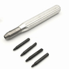 Regarder Crown Tube Insert Remover Opener Holder Montre boîtier + Kit de réparation de 4 lames