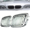 Rein avant,  chromé brillant grill grille pour bmw e46 3 series 4 portes 4 dr 97-01