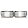 Rein de voiture chrome grilles grilles pour bmw e38 740 750 98 99 2000 2001