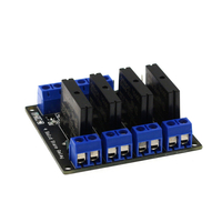 Relais 5V 4 canaux SSR module de relais à semi-conducteurs bas niveau 250V 2A avec fusible