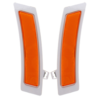Réflecteur de marqueur latéral ambre de pare-chocs avant gauche + droite pour BMW 2011-2013 E70 X5