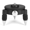 Réglage Base rotative du support de rotation à 360 ° pour ligne de niveau laser de 1/4 ou 5/8 pouces