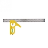 Règle à angle droit Carré 300mm Combinaison réglable multifonctionnelle Carré à angle droit Ingénieur Règle