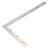 Règle carrée métrique de 150 x 300 mm en acier inoxydable Règle angle angle 90 degrés