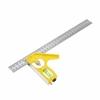 Règle dangle de combinaison doutil de mesure dacier inoxydable 304 règle dangle combinée multifoncti