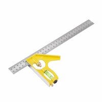 Règle dangle de combinaison doutil de mesure dacier inoxydable 304 règle dangle combinée multifoncti