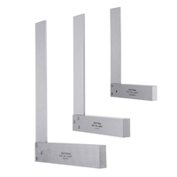 Règle dangle trempée en acier rectifiée de précision dangle réglé par angle droit de lingénieur 90º de pl