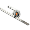 Règle dangle universelle Vernier en acier inoxydable 0-360 appareil dangle de mesure règle à Angle droit jauge