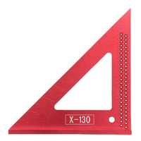 Règle de marquage de positionnement de trou de règle de marquage de triangle de précision de Scriber de travail du bois