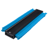 Règle de mesure de jauge de profil de contour de 10 pouces 250mm ABS jauge de contour 0-250mm outil de travail du bois