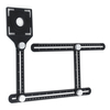 Règle de mesure pliante multi-angle en aluminium 4 localisateur doutil