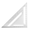 Règle de Triangle de 12 pouces règle en alliage daluminium règle carrée outil de mesure du travail du bois outil de