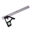 Règle multi-angle de réglage multi-angle de haute précision en acier inoxydable carré combinaison multifonctionnelle car