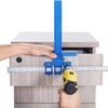 Règle réglable multifonctionnelle 40CMX25CM règle de trou de 5MM pour poignées boutons sur les portes tirette de tiroir