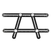 Règle multifonctionnelle en aluminium de règle de modèle de règle multifonctionnelle en aluminium Drillpro avec le laser