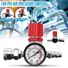 Régulateur de pression 1/4 "AIir Compressor 140PSI Gauge Régulation Control Valvee