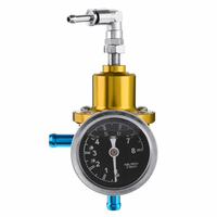 Régulateur de pression réglable universel de carburant de voiture automatique 8kg / cm² avec kit de jauge dhuile K