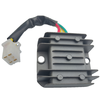 Régulateur de redresseur de tension de moto à onde complète 4 fils universel pour Scooter Quad Quad vélo 12V CG125 FXD12