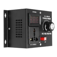 Régulateur de vitesse de moteur variable daffichage de régulateur de vitesse de moteur universel de 220V 4000W LED