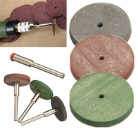 Roue de polissage flexible de roue de meulage électrique de la tige de 3mm 22mm