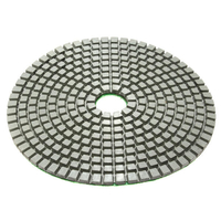 Roue de tampon de polissage humide de diamant de grain de 1Pc 30-10000 125mm pour le granit concret de marbre