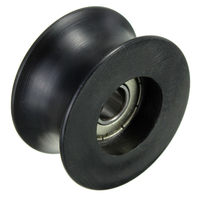 Roulement à billes 8mm U creux poulie de guidage 0840UU roulement à billes de rail scellé 8 * 40 * 20.7mm