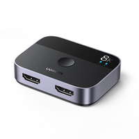 Répartiteur HDMI UGREEN 8K 60Hz 4K 120Hz 2 en 1 sortie pour TV Xiaomi Xbox SeriesX PS5/4 câble HDMI moniteur projecteur