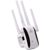 Répéteur sans fil NBKEY 300Mbps WiFi Range Extender 2.4 GHz Prise en charge du mode AP/routeur sans fil avec port Ethern
