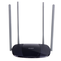 Répéteur Wifi Haute Vitesse 100M Fibre 300Mbps Routeur Wifi Sans Fil Un clic Amélioration Antenne Gain Fort 4