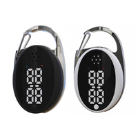 Répulsif anti-moustique électronique à ultrasons à trois vitesses Type de crochet rechargeable USB Intérieur extérieur P
