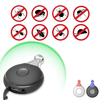 Répulsif antiparasitaire à ultrasons Protable Mini dissipateur de moustiques à fréquence variable Répulsif antiparasitai
