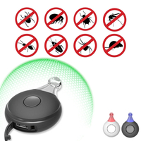 Répulsif antiparasitaire à ultrasons Protable Mini dissipateur de moustiques à fréquence variable Répulsif antiparasitai