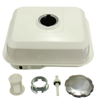 Réservoir de gaz combustible avec le blanc du filtre à capuchon de gaz petcock pour Honda GX160 5.5hp