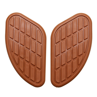 Réservoir de moto En Caoutchouc Couverture Latérale Protection Pad Décoration Autocollants Anti-rayures Universel