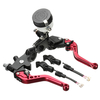 Réservoir hydraulique de levier dembrayage de maître-cylindre de frein de moto de commande numérique par ordinateur