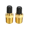 Réservoirs de remplissage Schrader de réservoir dair de compresseur de valve dair en laiton nickelés de 1/4 po