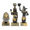 Résine Égyptienne Figurine Bougeoir Anubis Vintage Statue Artisanat Décorations pour La Maison Cadeau