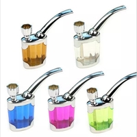 Résine narguilé filtre à eau double usage fumée tuyau deau support de fumer Mini Chicha narguile Shisha narguilé tu