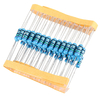 Résistance à film métallique 50pcs 1W 1% 75 ohm