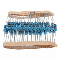 Résistance à film métallique 50pcs 1W 1.8KR 1% Résistance 1.8K ohm