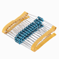 Résistance à film métallique 50pcs 1W 3.9KR 1% Résistance 3.9K ohm